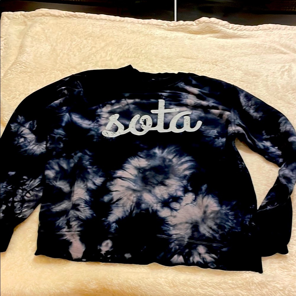 Tie-Dye Sweatshirt with 'Sota' Logo